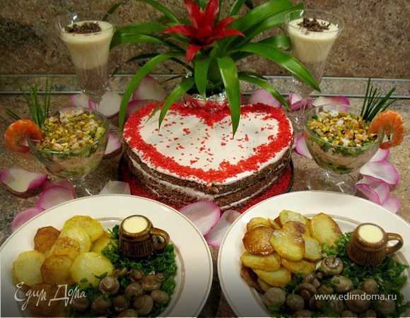 gotovim-menyu-romanticheskogo-uzhina-fc651zx2 Приготовление ассортимента блюд для создания романтической атмосферы во время ужина